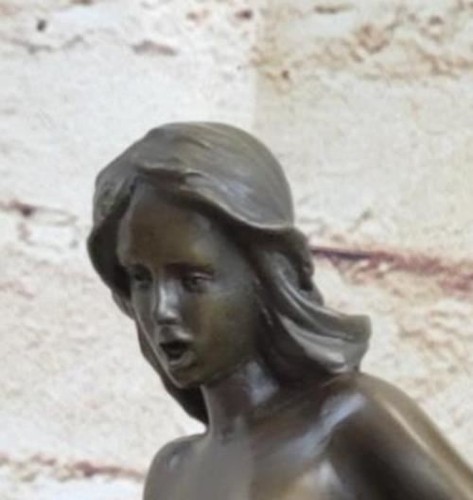 Bronze sculpture male and - male,