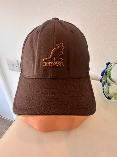 Kangol brown wool flexfit - brown,