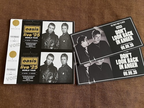 Oasis live commemorative x - oasis,