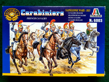 Italeri 1/72 - NAPOLEONIC FRENCH CARABINIERS + BOX 1995 MINT ON SPRUE!