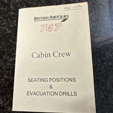 Vintage British Airtours 747