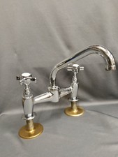 CHROME MIXER TAPS IDEAL 4