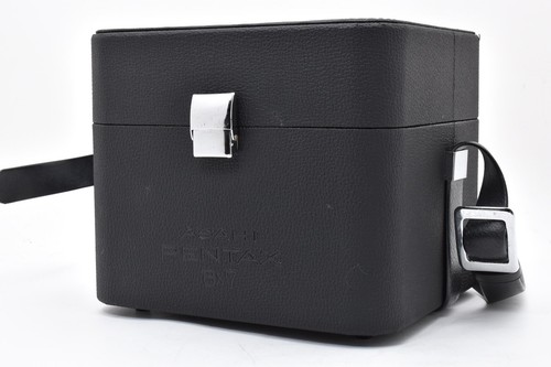 Top mint pentax leather case - leather,