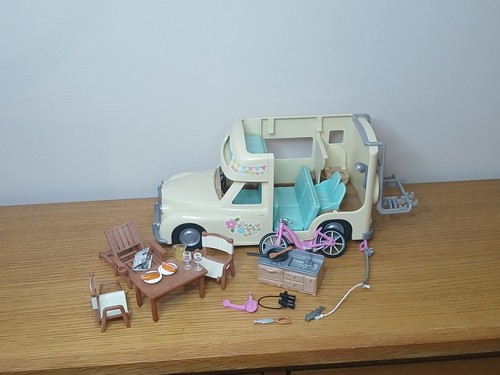 Sylvanian families campervan - families,