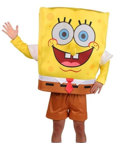 Adult spongebob deluxe costume - spongebob,