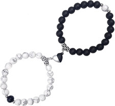 Magnetic Couple Bracelets Set