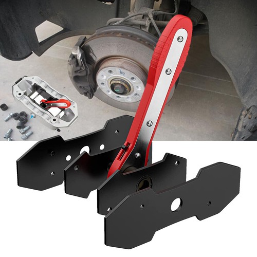 Ratcheting brake pad - pad, caliper