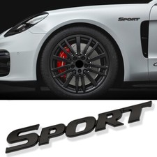 SPORT Logo Car 3D Metal