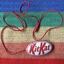 Vintage Kit-Kat Red Computer Serial Ball Roller Mouse - 6 Pin Wired 