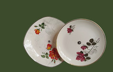 2 x Pedestal Cake Stands / Midwinter Stylecraft / Unbranded / Rose Pattern