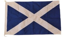 Scotland Saltire Hand Stitched