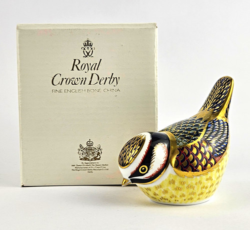 Royal crown derby - royal, bluetit