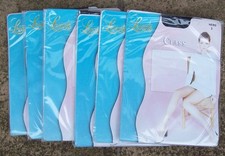 Levante Class 15 denier tights x 6 - Black, Large