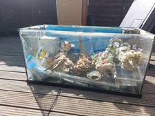 Tropical Fish Tank Complete, Approx 110Ltrs