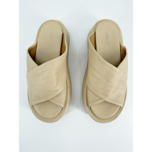 Marsell beige crossover strap - beige,