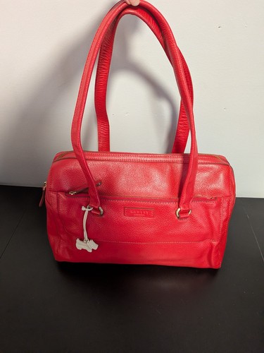 Radley leather medium red - radley,