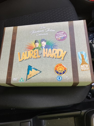 Laurel and hardy dvd - and, box