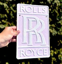 Rolls Royce 1970’s American Limousine Brokers Pink Advertising Sign