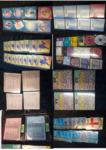 Karaoke cdg discs protrax - karaoke,