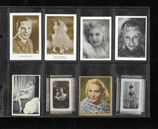 8 OVERSEAS CARDS:  CINEMA