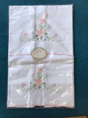 Vintage embroidered cotton - embroidered,
