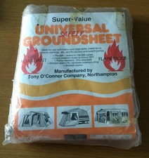 Universal Safety Groundsheet 8’ x 6’. New 
