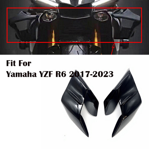 Gloss black yzfr6 wing - gloss,