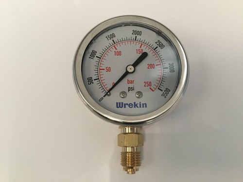 Hydraulic pressure gauge 63mm - hydraulic,