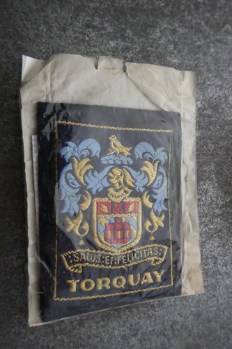 Torquay woven cloth patch - woven,
