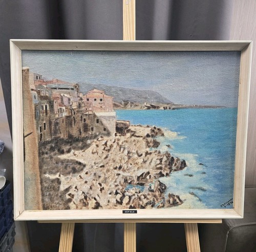 Original mid century framed - original,