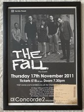 The Fall - Gig Poster & Ticket