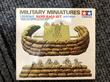 Tamiya 1:35 Military Minatures Sand bags set, loose parts