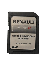 Renault Megane 2008-2016 Clio TOM Tom Navigation SAT Nav SD Card 259209024R