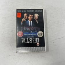 Wall street vhs big box - wall, ex