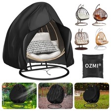 OZMI Double Egg Chair Cover Waterproof with Zipper & Drawstring – RRP £24.99