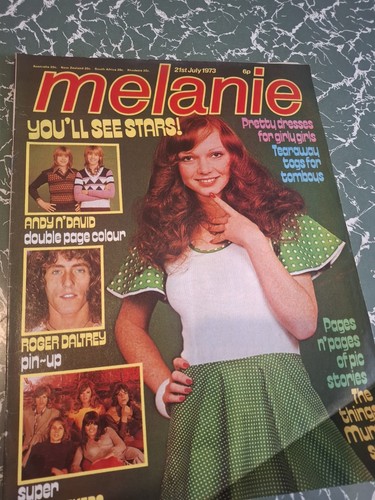 Vintage melanie magazine july - melanie,