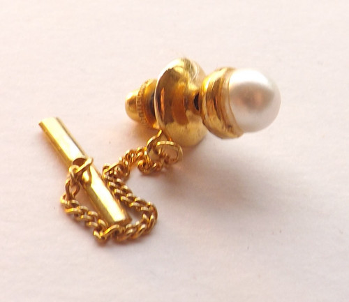 Vintage tie pin tack - tie,