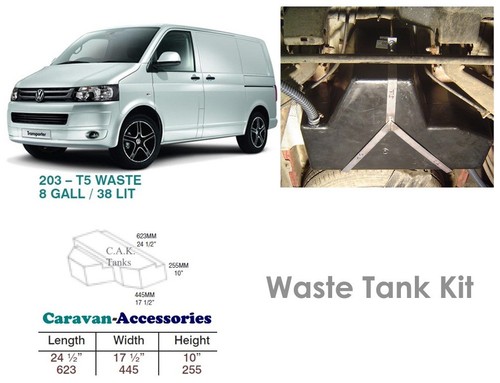 Waste water tank kit for - water,