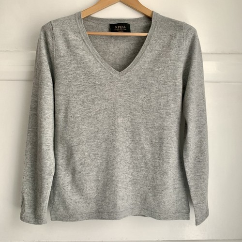 Peal 100 cashmere v neck - n,