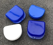 4 x Retainer Gum shield Braces CasesDental Aligner Storage Box (2 New