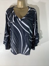 Womens BHS Uk 16 Black Mix