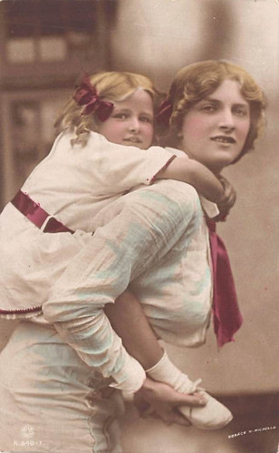 Family history postcard - history,