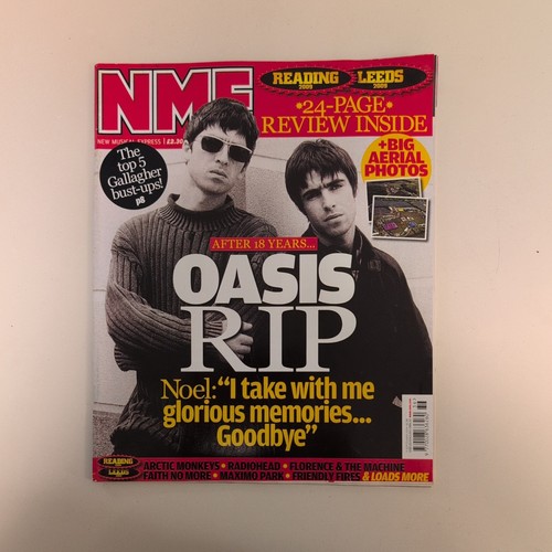 Oasis rip nme magazine - nme, 5