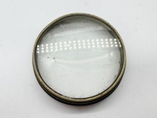 VINTAGE BRASS MAGNIFYING GLASS