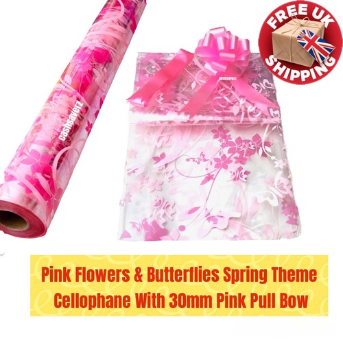 Pink flowers butterfly - flowers,