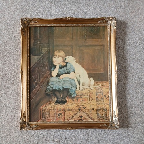 Gilted frame briton rivière - frame,