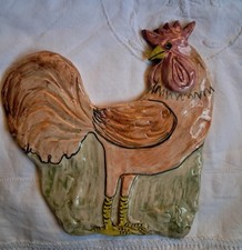 RETRO 3D CHICKEN WALL HANGING