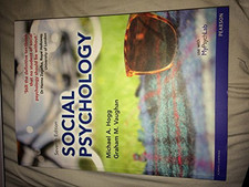 Social Psychology by Vaughan, Prof Graham Book The Cheap Fast Free Post