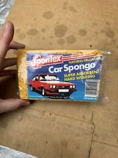 Nos Vintage Retro Spontex Natural Cellulose Car Sponge Automobilia Ford Capri