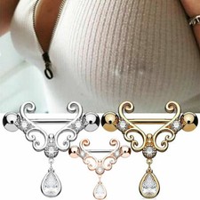 Pretty sexy nipple ring - ring, bar